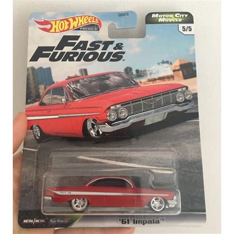 Jual HOT WHEELS 61 IMPALA BUBBLE WRAP HOT WHEELS FAST FURIOUS MOTOR CITY MUSCLE HOT WHEELS