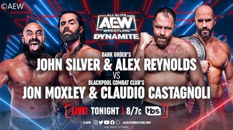 Dark Order Vs Blackpool Combat Club Tag Team Match AEW Dynamite