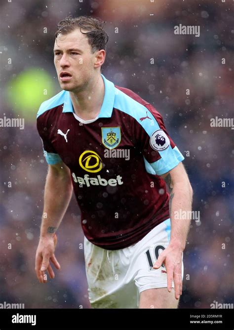 Burnley S Ashley Barnes Stock Photo Alamy