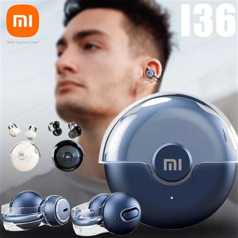 XIAOMI TWS Fones De Ouvido Bluetooth 5 3 I36 Condu O Ssea Aberta Fone