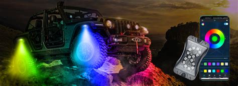 What Is The Difference Between RGB And RGBW Rock Lights Car Lights