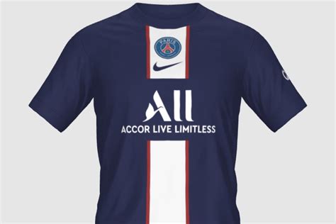 PSG Image De Ce Que Serait Le Prochain Maillot Domicile 2022 23