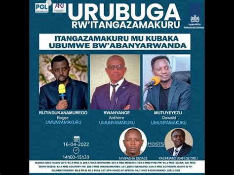 Live Urubuga Rw Itangazamakuru Itangazamakuru Mu Kubaka Ubumwe Bw