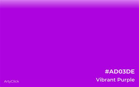 Vibrant Purple Color ArtyClick