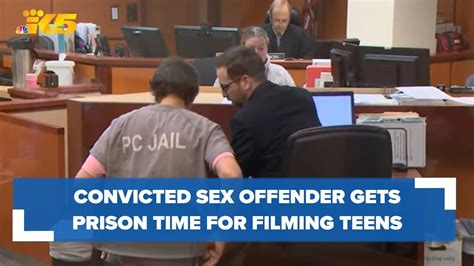 Convicted Sex Offender Sentenced To Prison For Filming Gig Harbor Teens