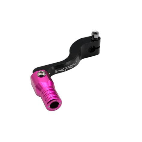 Gear Shift Lever KRM Black Pink Minarelli AM6 KRM