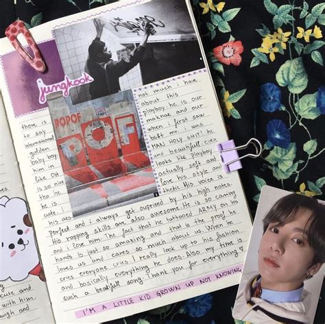 Jungkook Journal Bts Quotes Jungkook Journal