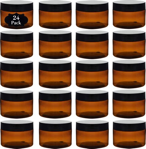 Amazon Juvitus Oz Amber Pet Plastic Bpa Free Refillable Low