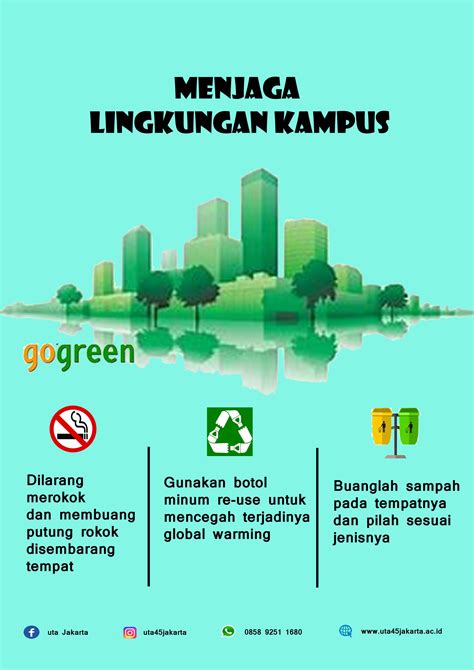 Poster Menjaga Kelestarian Alam Sekitar Contoh Poster Lingkungan