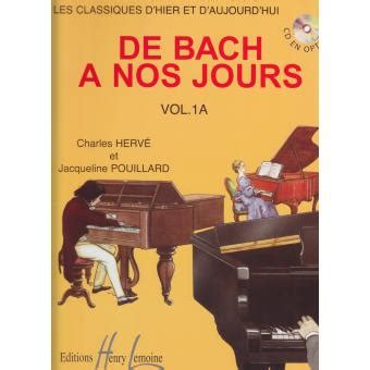 Partitions classique LEMOINE HERVE C POUILLARD J DE BACH À NOS