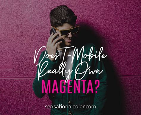 T-Mobile Magenta Trademark Color - Sensational Color