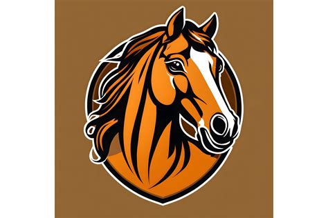 Horse Mascot Logo Graphic by Craftable · Creative Fabrica