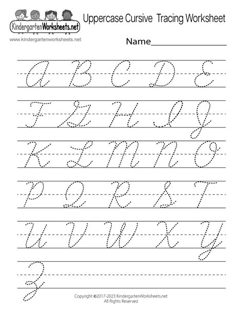 Printable Cursive Name Tracing Dot To Dot Name Tracing Website