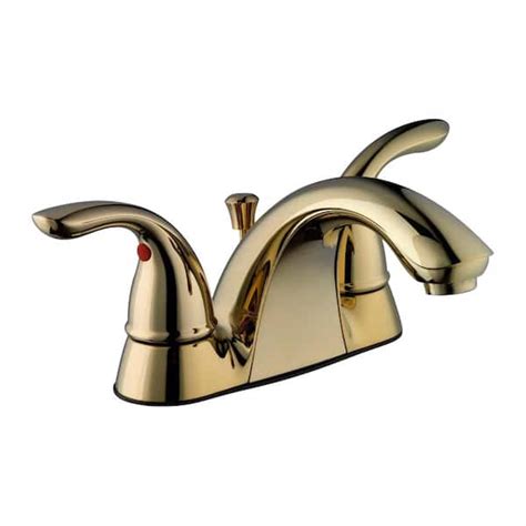 Glacier Bay Builders In Centerset Handle Low Arc Bathroom Faucet