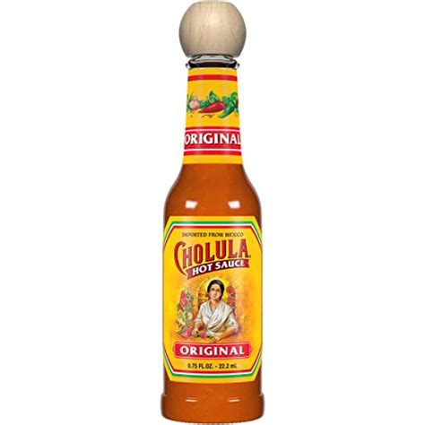 Cholula Original Hot Sauce Travel Sized Bottle 48 Count 48 Pack Of 0 75 Fluid Ounce Bottles