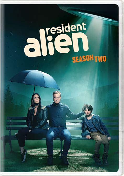 Resident Alien Season Two Dvd Alan Tudyk Alice Wetterlund Corey Reynolds