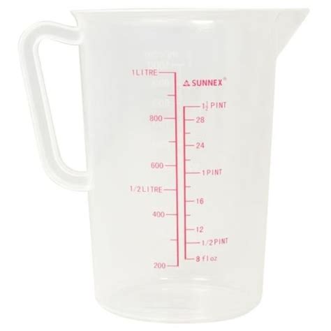 Polypropylene Measuring Jug Ltr Shop Countrywide Healthcare