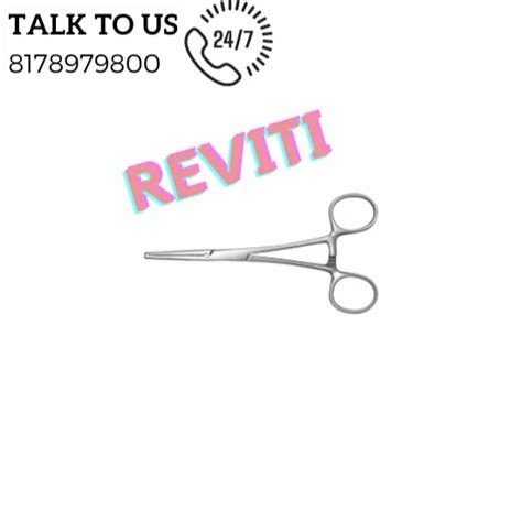 Reviti Kocher Artery Forcep Curved Hemostatic Forcep Surgical