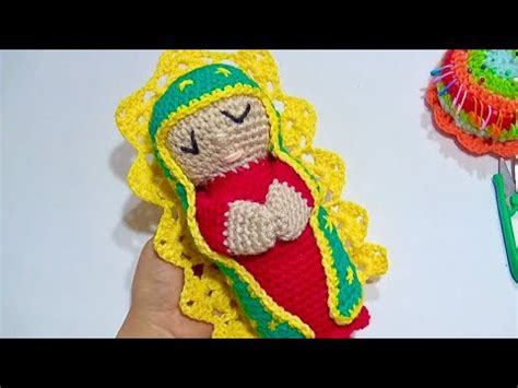 Virgencita De Guadalupe Tejida A Crochet Paso A Paso Youtube