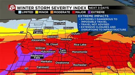 Chris Reece On Twitter The Extreme Level Of The Winter Storm Severity Index Continues To