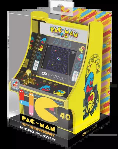 MY ARCADE Micro Player Pac Man 40th Anniversary Premium Ausgabe Neu