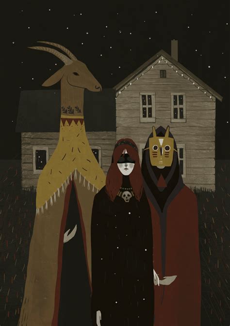 Enchanting Folkloristic Illustrations By Alexandra Dvornikova