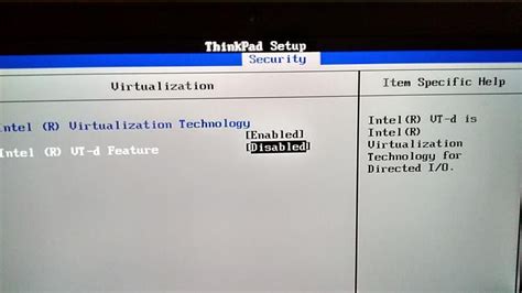 What is intel vt d in bios and do I have to enable that as well ...