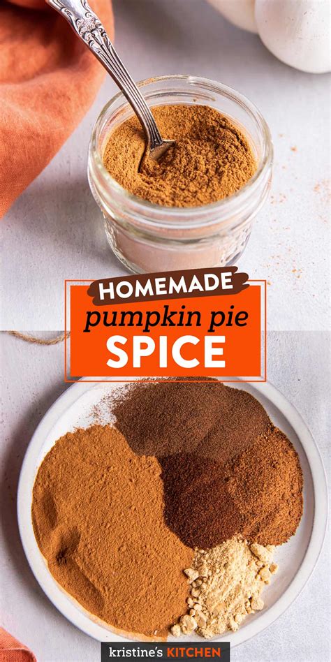 Homemade Pumpkin Pie Spice Kristines Kitchen