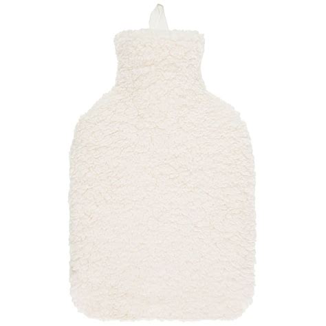 Teddy Hot Water Bottle L Cream Seasonal Gifts B M