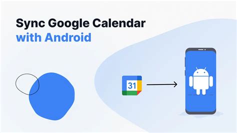 how to sync google calendar with android