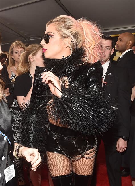 Lady Gaga With Pink Hair | Grammys 2017 | POPSUGAR Beauty Photo 2