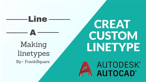 Making Linetypes In Autocad Mkltype Creat A Custom Linetype Creat