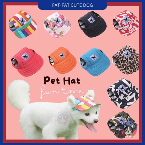 pet cute hat dog hat baseball cap windproof travel sport sunny day hat