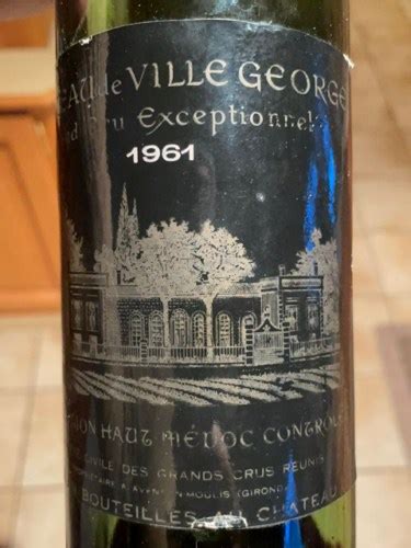 Ch Teau De Villegeorge Exceptionnel Grand Cru Vivino Us