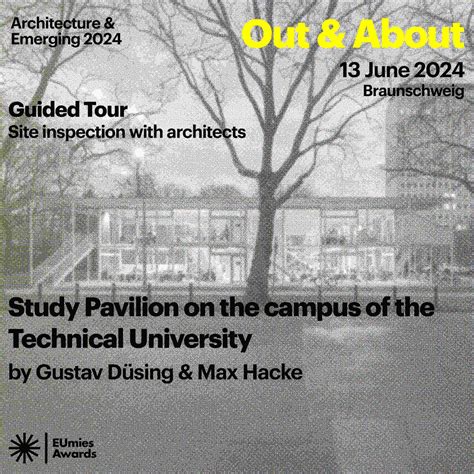 Out & About: Study Pavilion, campus of the Technical University