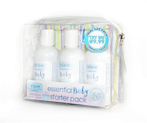 Elave Baby Essential Starter Pack Uk Beauty