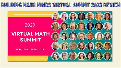 Building Math Minds Virtual Summit Review 2023 Youtube