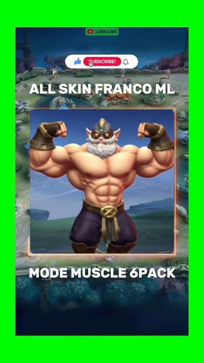 skin franco mlbb mode sixpack meme mlbb mememlbb mlbbshorts