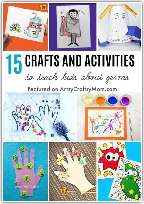 15 Fun Crafts And Activities To Teach Kids About Germs