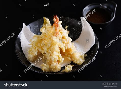 Shrimp Tempura Japanese Food Isolated On Stock Photo 2224276775 ...