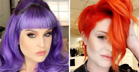 12 Brave Celebrities Who Dyed Their Hair Bright Colors And Totally