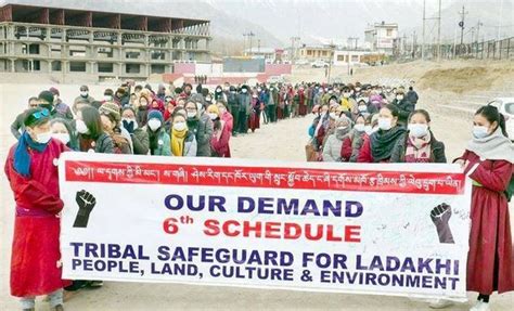 Ladakhs Demand For Sixth Schedule Civilsdaily