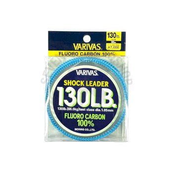 Varivas Shock Leader Fluorocarbon 30m 130lb Natural 7 SEAS PROSHOP