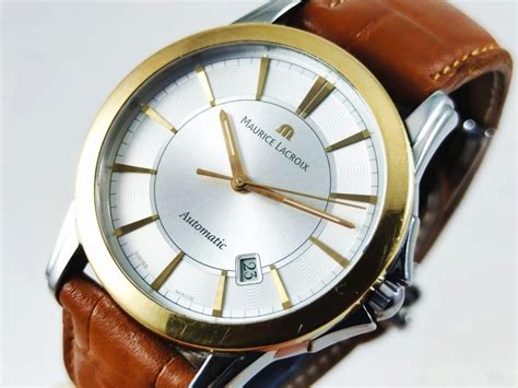 Maurice Lacroix Pontos Automatic Gold Bezel Pt Catawiki