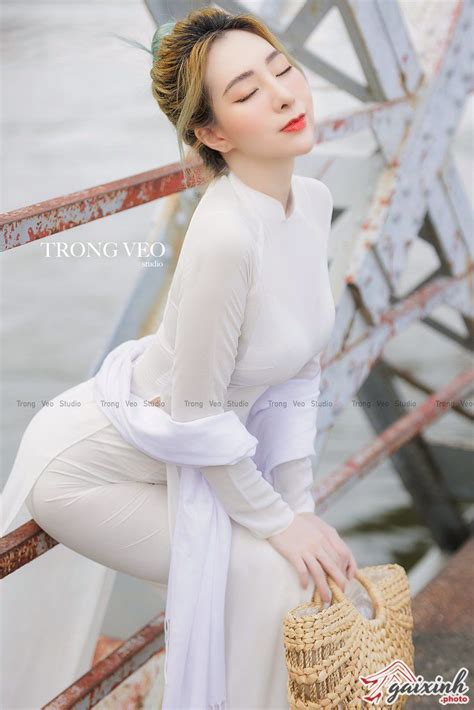 FULL Ảnh Hot Girl Áo Dài Trắng Mỏng Khêu Gợi Sexy Flickr