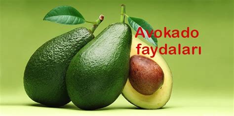 Avokado nedir nasıl yenir Avakadonun faydaları nelerdir