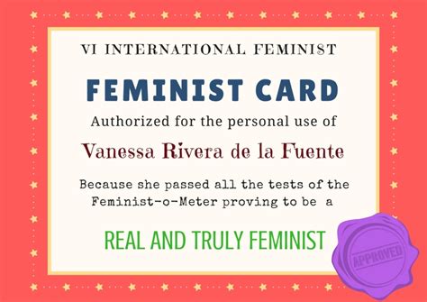 The Feminist O Meter By Vanessa Rivera De La Fuente