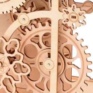 Amazon Yii Wmoc D Wooden Puzzle To Adult Diy Clock Gear Music Box