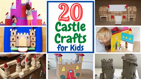 20 Enjoyable Castle Crafts for Kids | KiDorzo