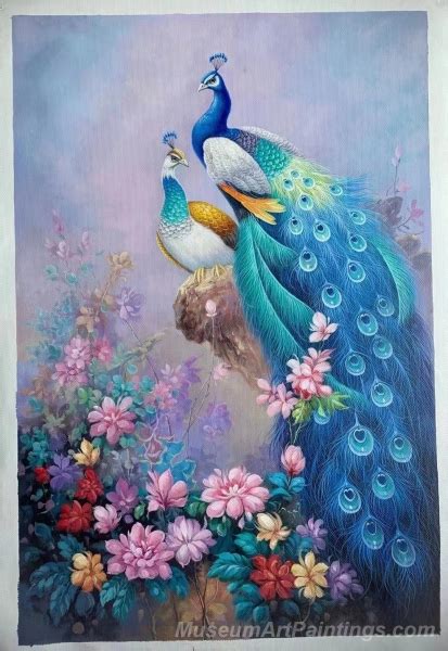 Peacock,Famous Peacock Paintings for Sale - MuseumArtPaintings.com